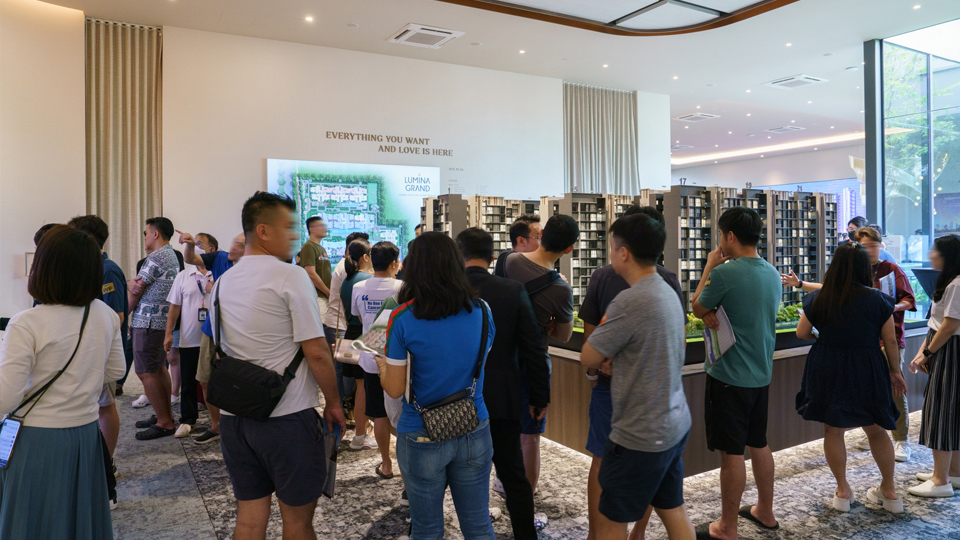 Strong response for Lumina Grand, Singapore's first executive condominium launch in 2024 - 269 units sold on launch weekend