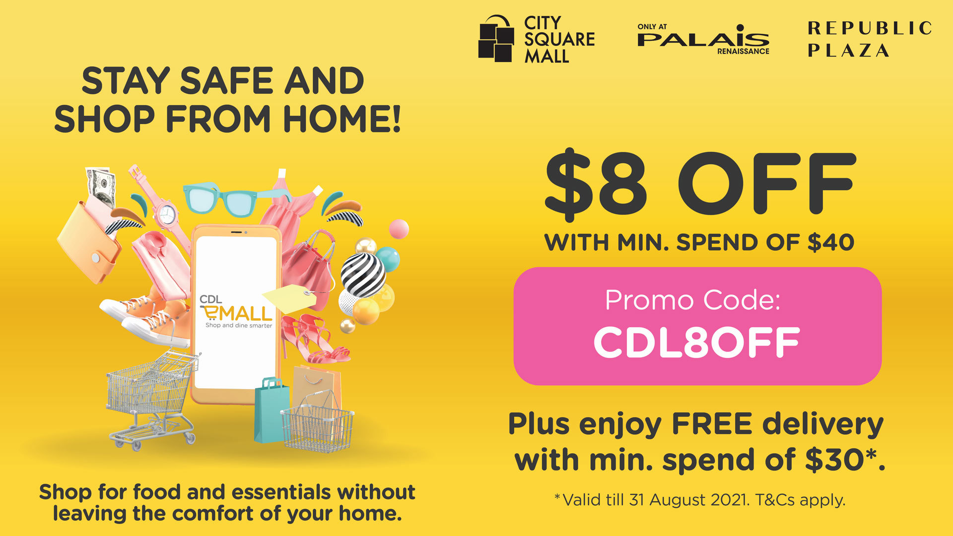 Shopping online? Get more options and savings with CDL eMall