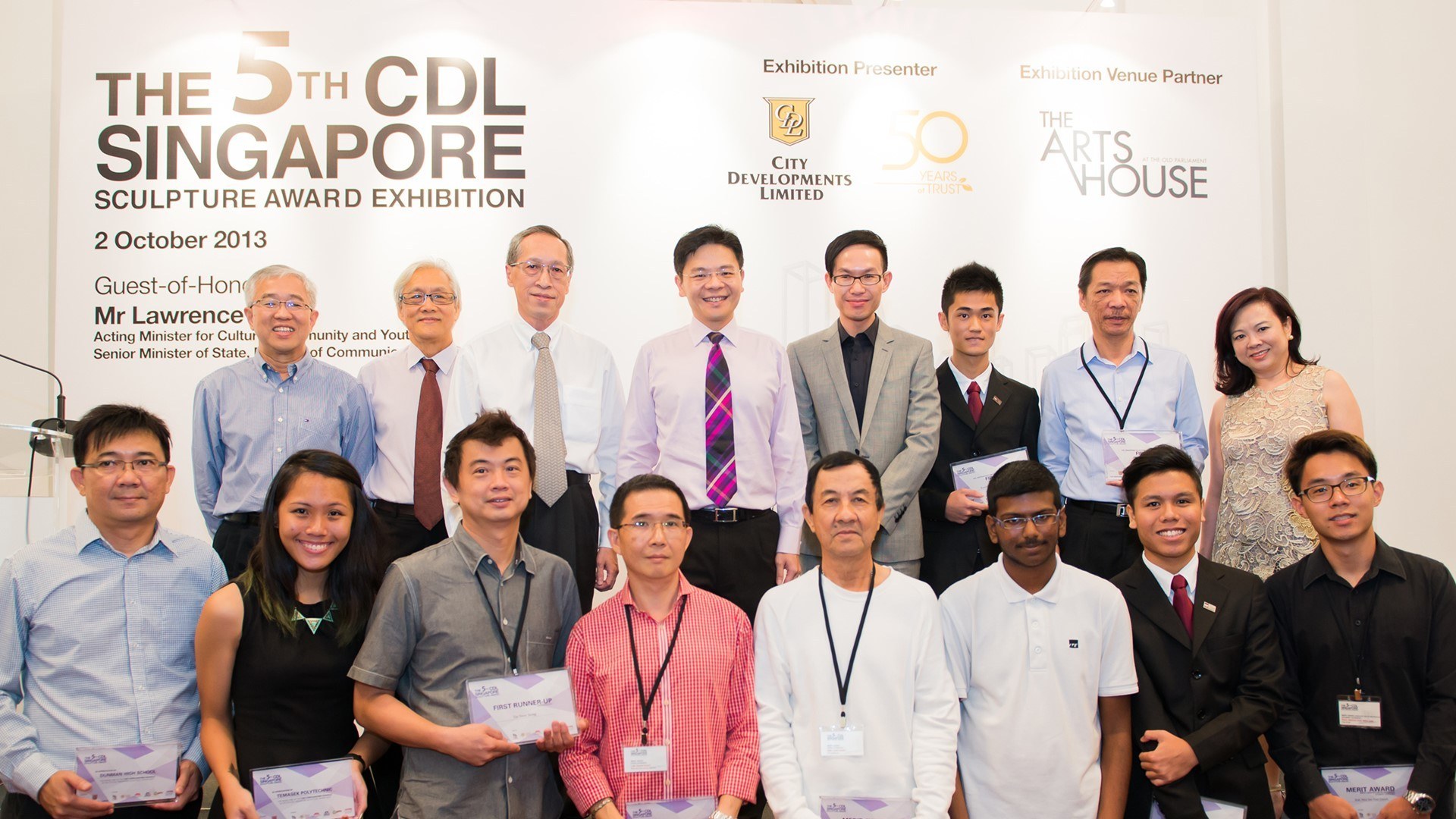 A celebration of local talent – the 5th CDL Singapore Sculpture Award reveals young budding sculptors