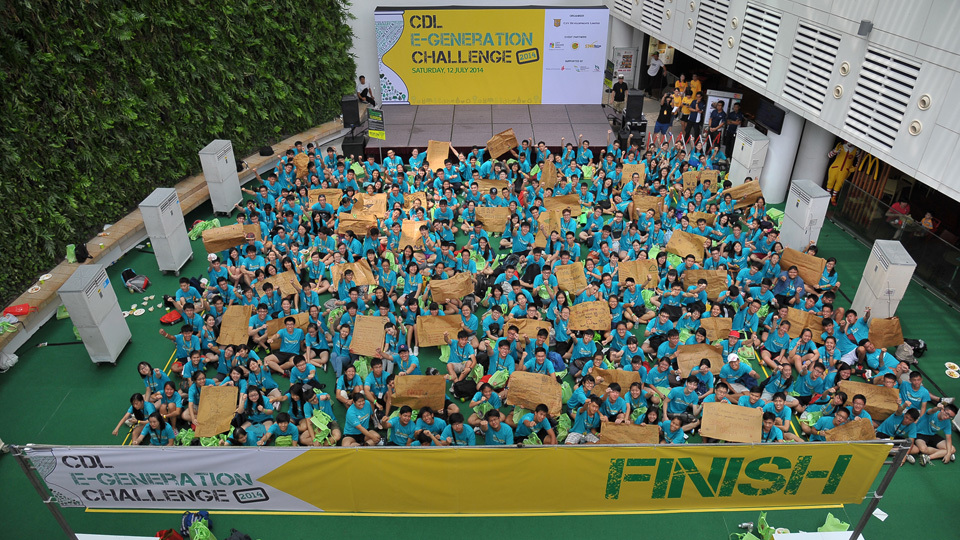 Youths “escaped” climate crisis at CDL E-Generation Challenge