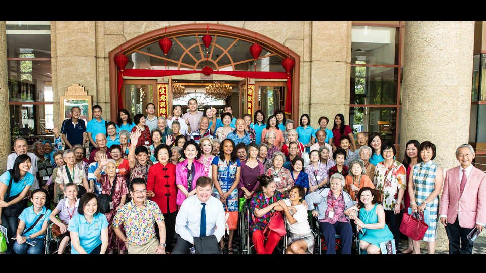 CDL management and employee volunteers bring festive cheer to Henderson Senior Citizens’ Home residents
