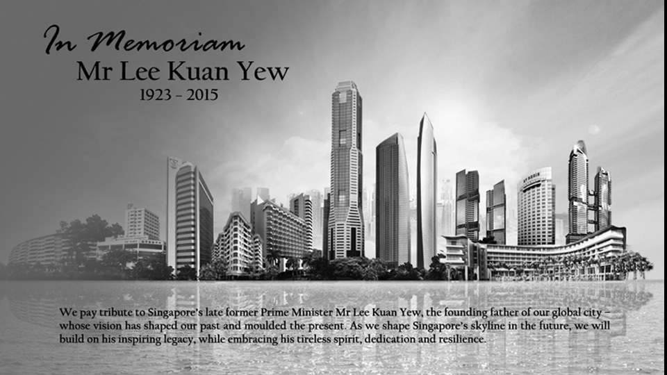Condolence letter to Prime Minister Lee Hsien Loong from Mr Kwek Leng Beng, Executive Chairman of Hong Leong Group Singapore and City Developments Limited on the passing of Mr Lee Kuan Yew