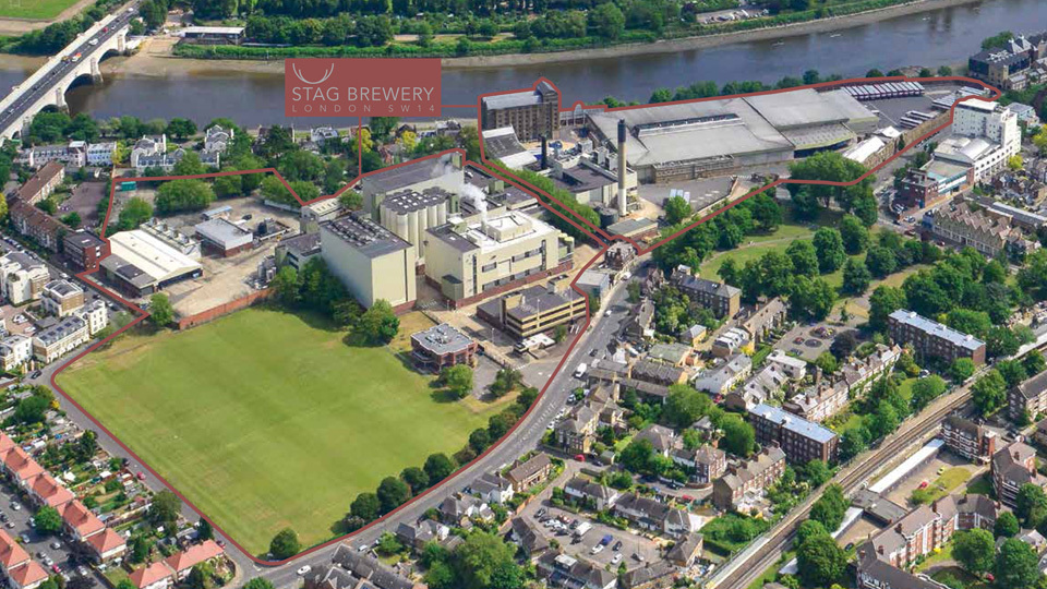 CDL acquires 22-acre landmark Stag Brewery site in Mortlake South West London for £158 million