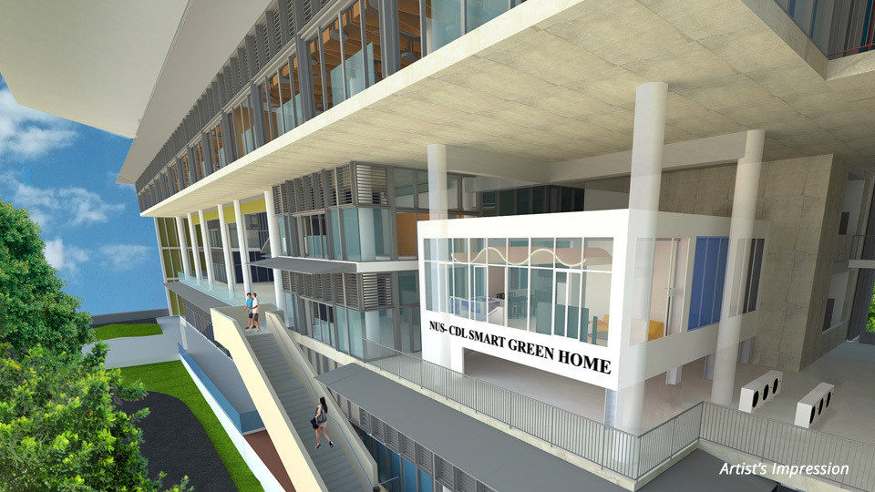 NUS and CDL partner to develop novel technologies for smart, green living