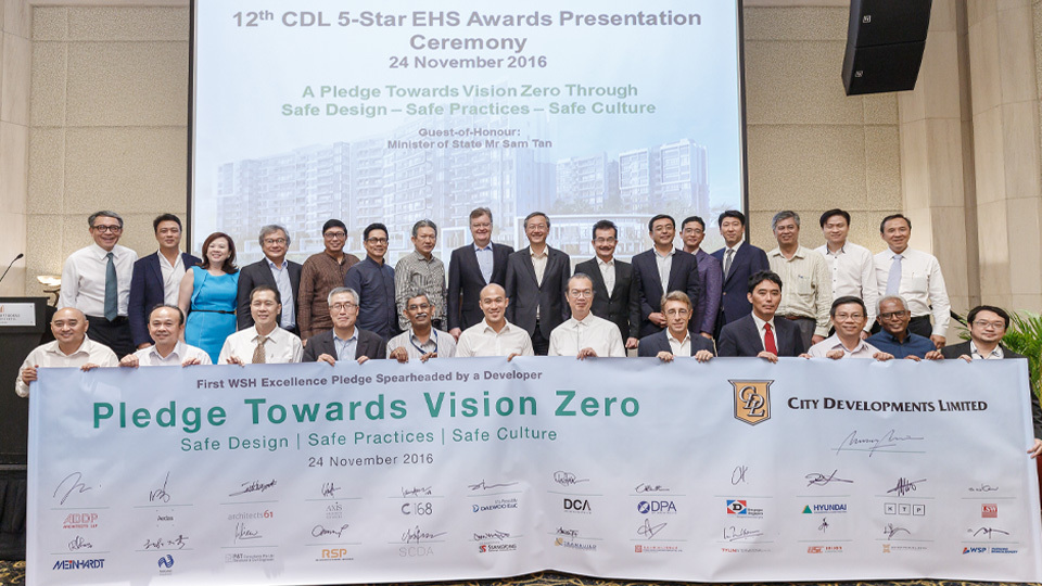 CDL spearheads workplace safety and health (WSH) excellence pledge with key partners in supply chain