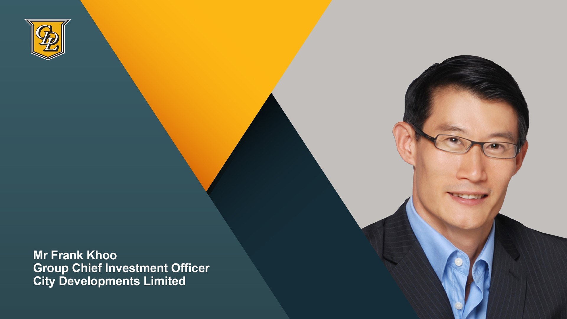 CDL appoints AXA veteran as Group Chief Investment Officer to spearhead fund management activities