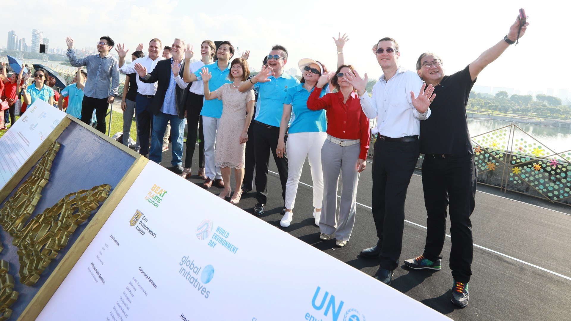 World Environment Day 2018 and Singapore’s year of climate action: CDL and Global Initiatives launch Singapore series of UN Environment’s #BeatPlasticPollution campaign